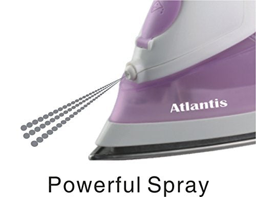 Inalsa Atlantis 1400-Watt Steam Iron (White and Purple) Inalsa Atlantis 1400-Watt Steam Iron (White and Purple)